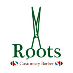 理容室Rootsブランドロゴ